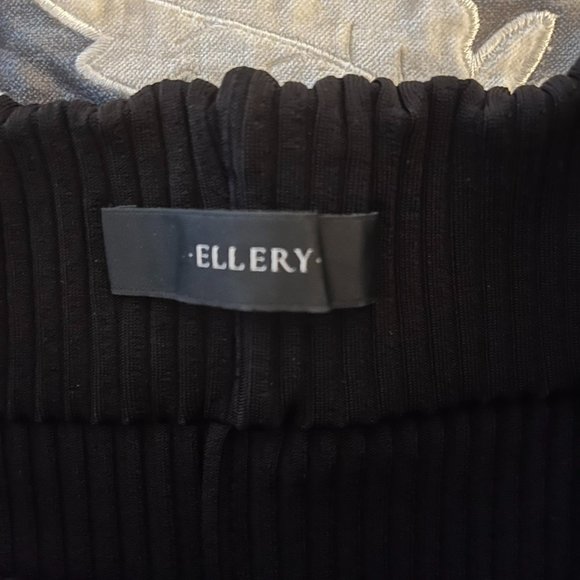 Ellery Tall T Overlay Rib Skirt - Picture 4 of 13